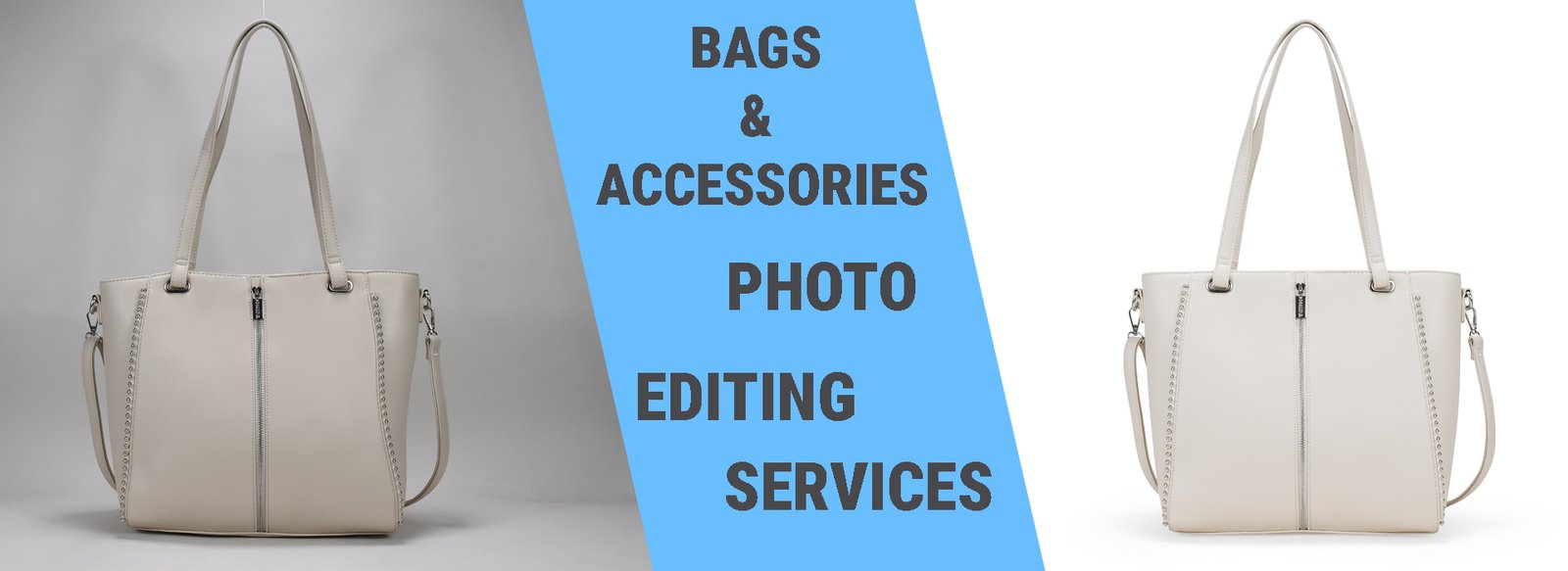 Professional photo editing services for bags, wallets, belts, and fashion accessories. Includes background removal, color correction, wrinkle and dust cleanup, shape correction, shadow enhancement, and detailed retouching to ensure a premium and consistent presentation for online stores and catalogs.