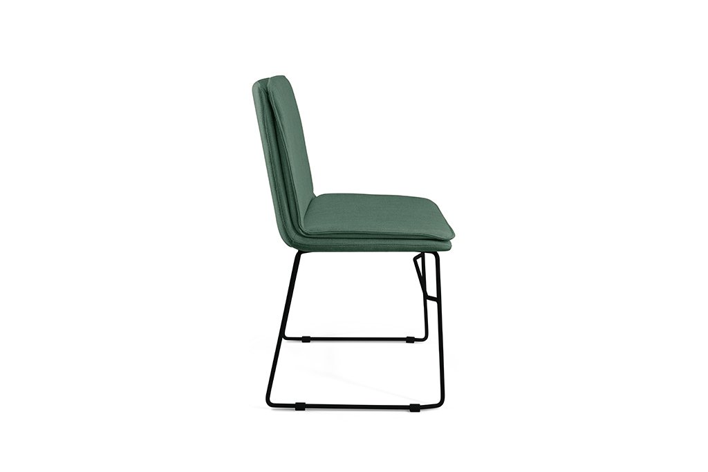 Maxwell---Sled-Base-B---Fabric-Emerald---Side