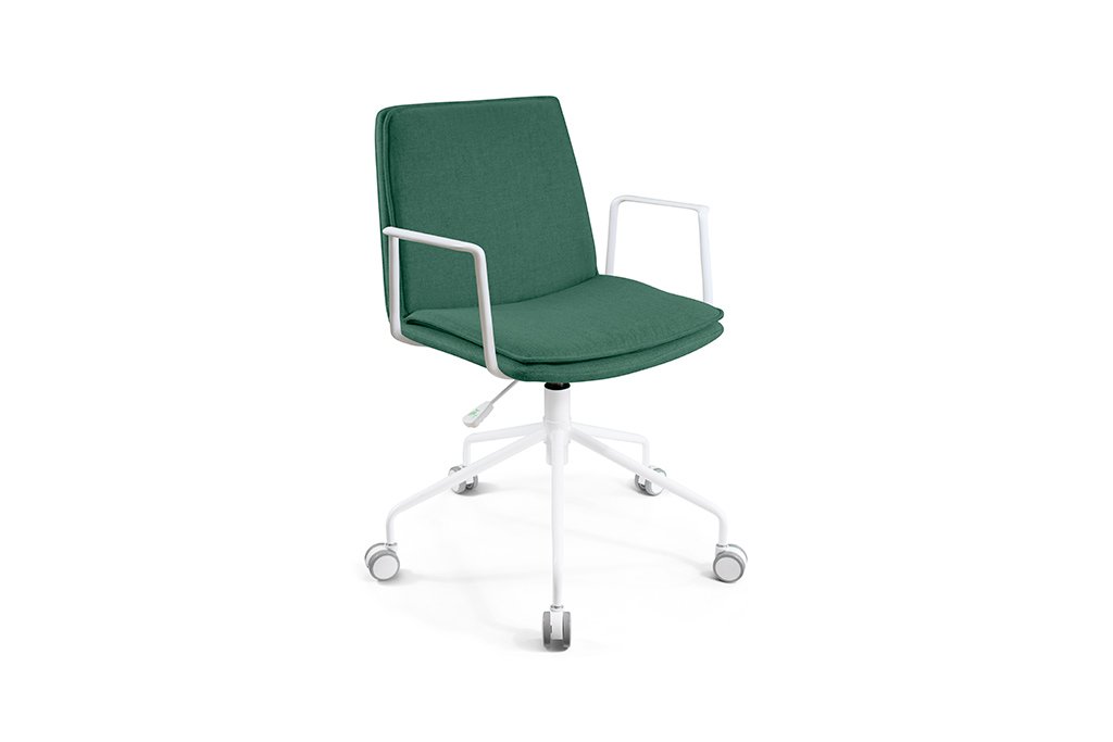 Maxwell---Task-Base-W---with-Arms---PU-Emerald---Front-tilt