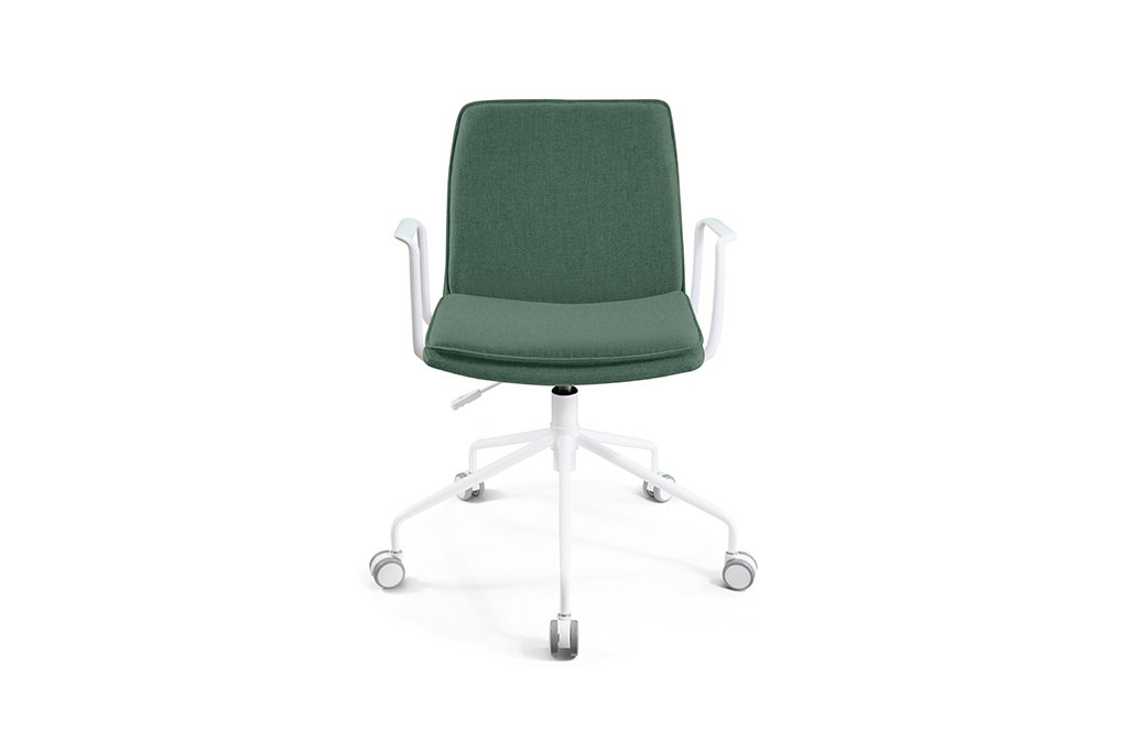 Maxwell---Task-Base-W---with-Arms---PU-Emerald---Front